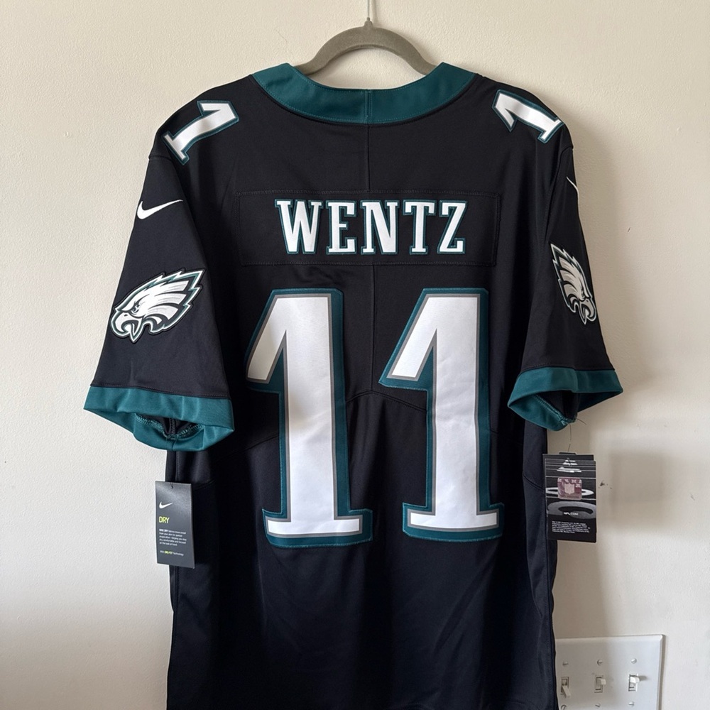 Men’s Nike Carson Wentz #11 Philadelphia Eagles Vapor Limited Jersey Sz XL - NWT - Picture 7 of 7